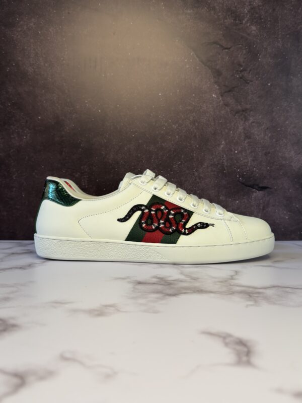 Gucci Ace Snake Sneakers