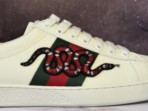 Gucci Ace Snake Sneakers: imagen 4